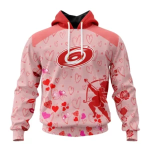 Hoodie NHL Carolina Hurricanes Special Gift For Valentines Day St2402 QTNHL080524A971HD
