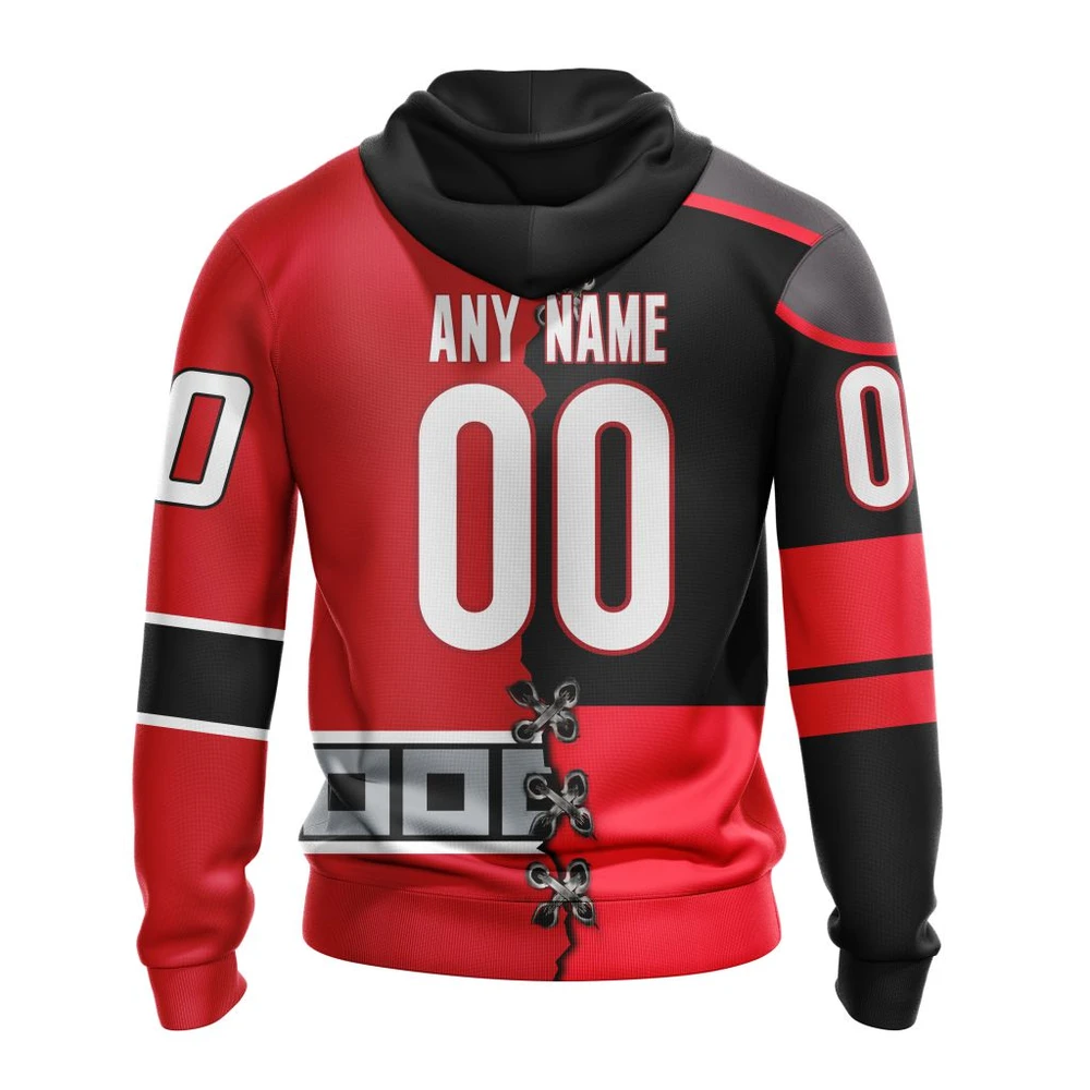 Hoodie NHL Carolina Hurricanes Special Home Mix Reverse Retro Personalized Kits QTNHL080524A938HD - Image 2