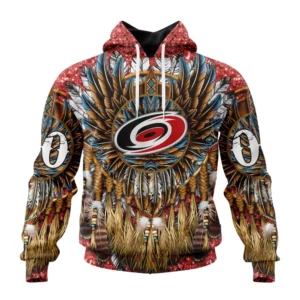 Hoodie NHL Carolina Hurricanes Special Native Costume Design St2201 QTNHL080524A2745HD