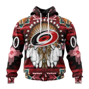 Hoodie NHL Carolina Hurricanes Special Native Costume Design St2202 QTNHL080524A2689HD