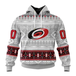 Hoodie NHL Carolina Hurricanes Special Native Design St2302 QTNHL080524A2064HD