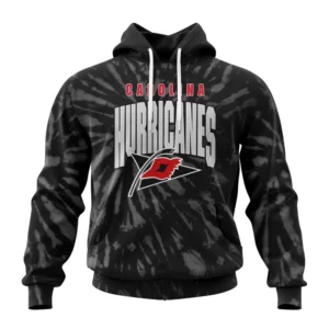 Hoodie NHL Carolina Hurricanes Special Retro Vintage Tie Dye St2201 QTNHL080524A3075HD