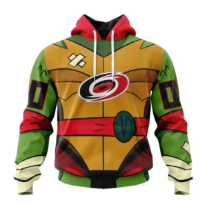 Hoodie NHL Carolina Hurricanes Special Teenage Mutant Ninja Turtles Design St2301 QTNHL080524A2277HD