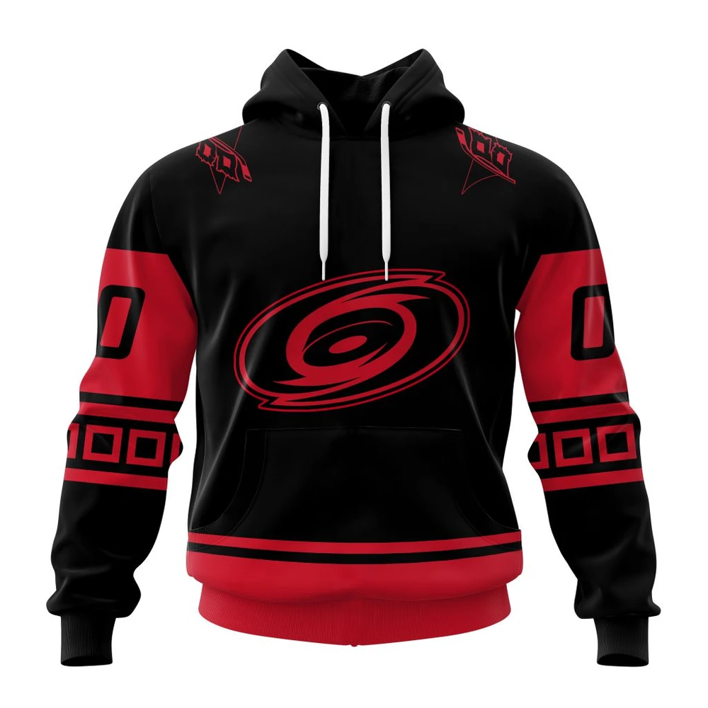 Hoodie NHL Carolina Hurricanes Special Two-Tone Design St2401 QTNHL080524A464HD