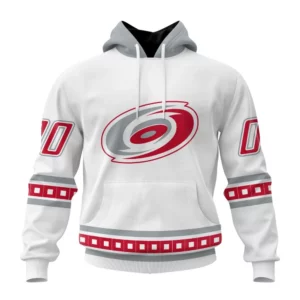 Hoodie NHL Carolina Hurricanes Special Whiteout Design St2401 QTNHL080524A574HD