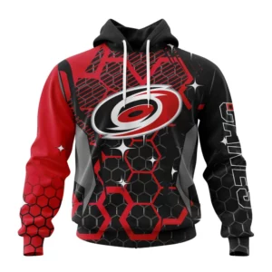 Hoodie NHL Carolina Hurricanes, Specialized Design With Motocross Syle V0222 QTNHL080524A3393HD