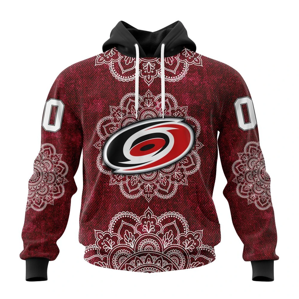 Hoodie NHL Carolina Hurricanes, Specialized Mandala Style St2201 QTNHL080524A4063HD