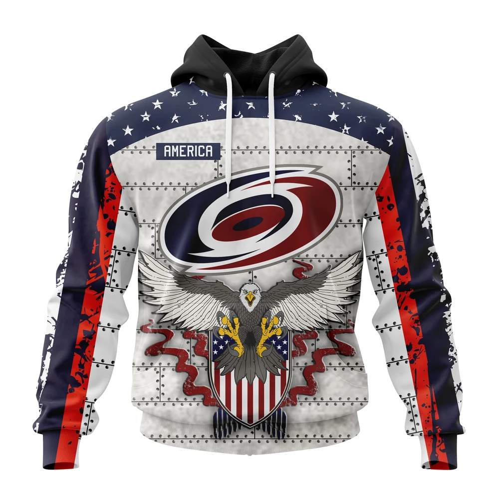 Hoodie NHL Carolina Hurricanes, Specialized Unisex In Us Concepts V0222 QTNHL080524A2890HD