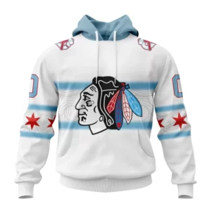 Hoodie NHL Chicago Blackhawks Personalize Gradient Series Concept St2301 QTNHL080524A190HD