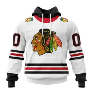 Hoodie NHL Chicago Blackhawks Personalized Away Kits QTNHL080524A211HD