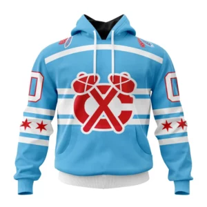 Hoodie NHL Chicago Blackhawks Special City Connect Design St2402 QTNHL080524A877HD