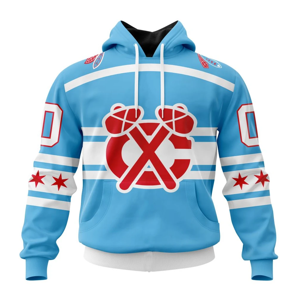Hoodie NHL Chicago Blackhawks Special City Connect Design St2402 QTNHL080524A877HD