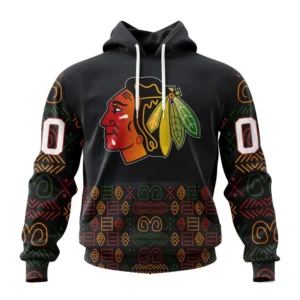 Hoodie NHL Chicago Blackhawks Special Design For Black History Month St2401 QTNHL080524A1069HD