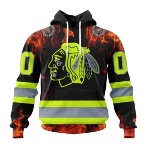 Hoodie NHL Chicago Blackhawks Special Design Honoring Firefighters St2401 QTNHL080524A1101HD
