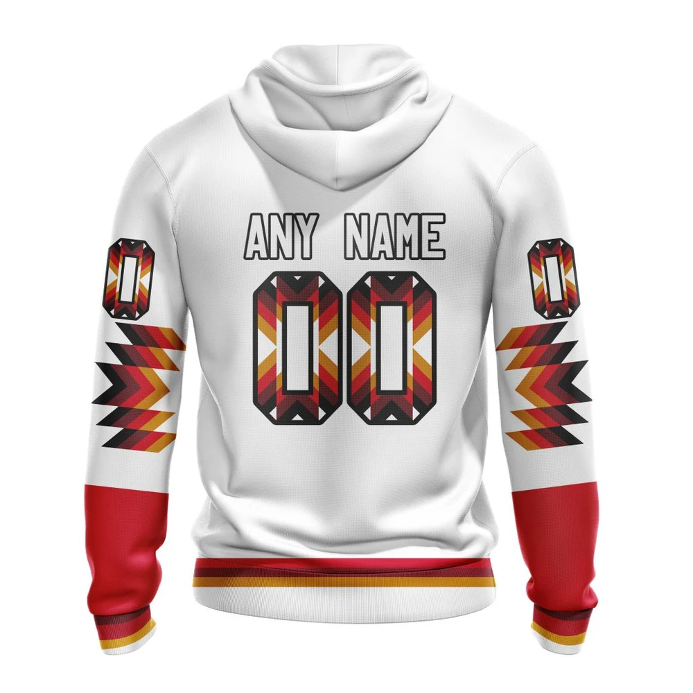 Hoodie NHL Chicago Blackhawks Special Design With Native Pattern St2302 QTNHL080524A1590HD - Image 2