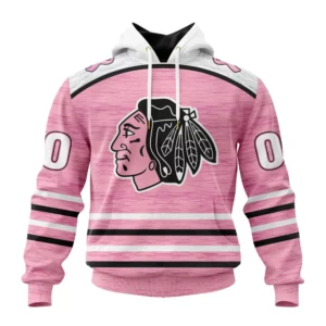 Hoodie NHL Chicago Blackhawks Special Pink Fight Breast Cancer Design St2304 QTNHL080524A1755HD