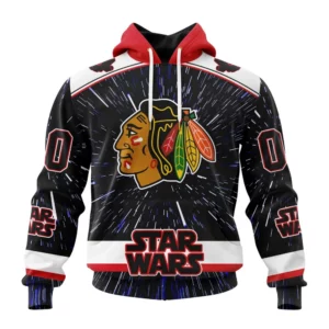 Hoodie NHL Chicago Blackhawks Special Star Wars Design St2303 QTNHL080524A1131HD