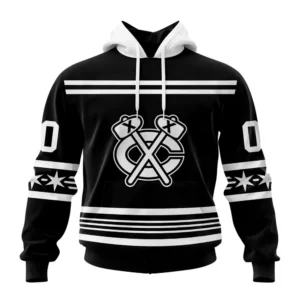 Hoodie NHL Chicago Blackhawks Special Two-Tone Design St2401 QTNHL080524A467HD