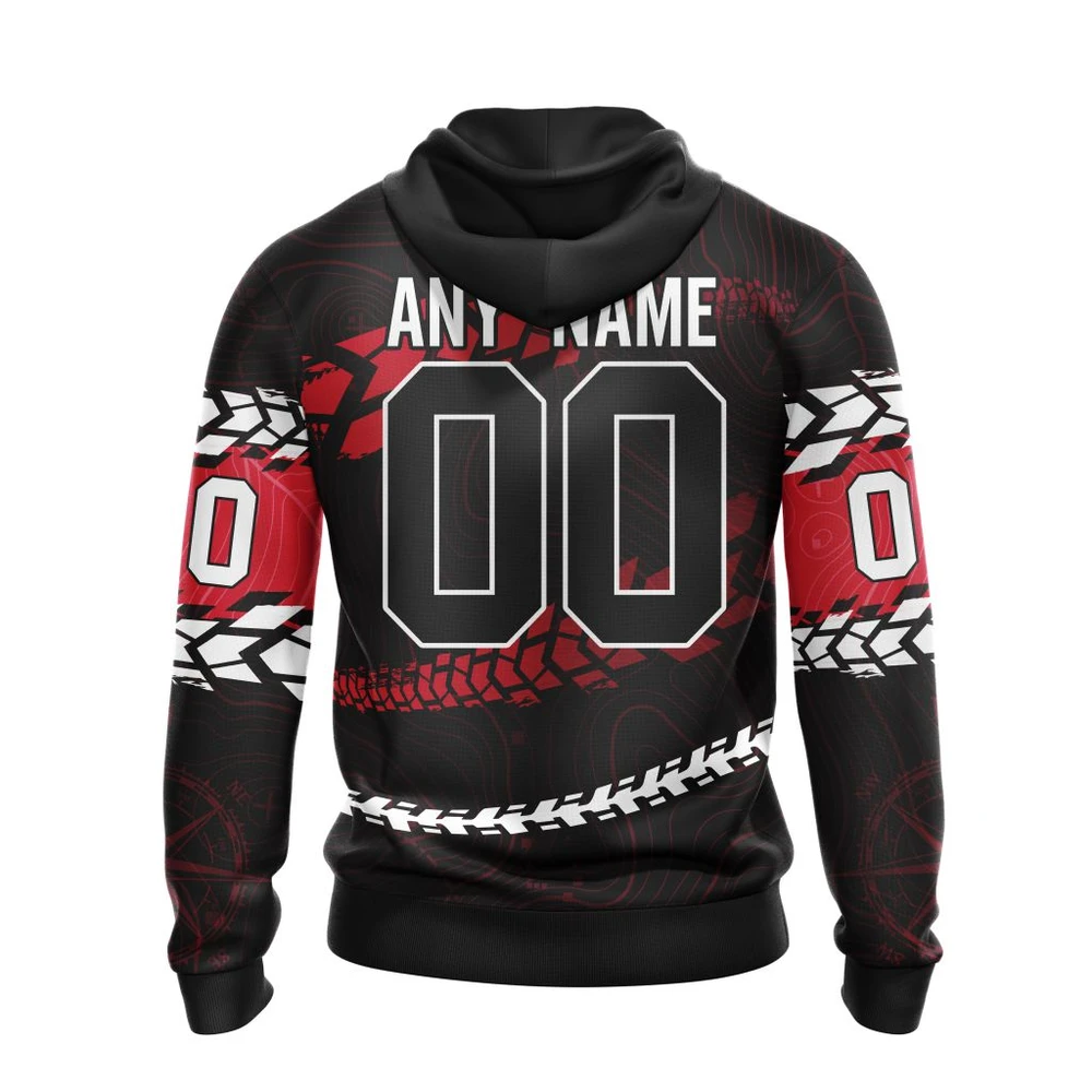 Hoodie NHL Chicago Blackhawks, Specialized Off Road Style St2201 QTNHL080524A4036HD - Image 2