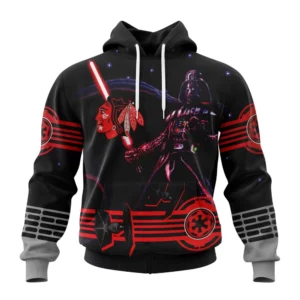 Hoodie NHL Chicago Blackhawks, Specialized Starwar Darth Vader Version Jersey QTNHL080524A364HD