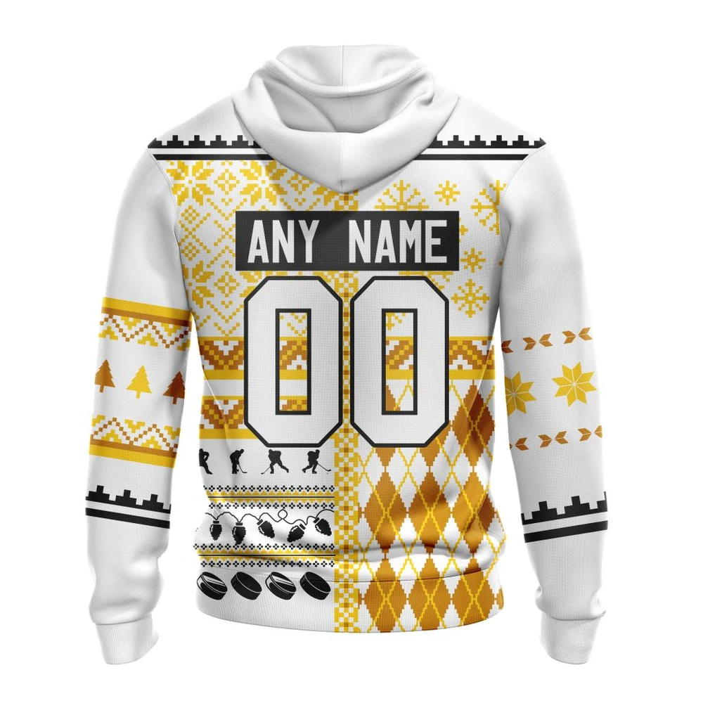 Hoodie NHL Chicago Blackhawks, Specialized Unisex Christmas Is Coming V01 QTNHL080524A2918HD - Image 2