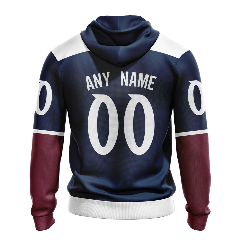 Hoodie NHL Colorado Avalanche Alternate Kits QTNHL080524A1465HD - Image 2