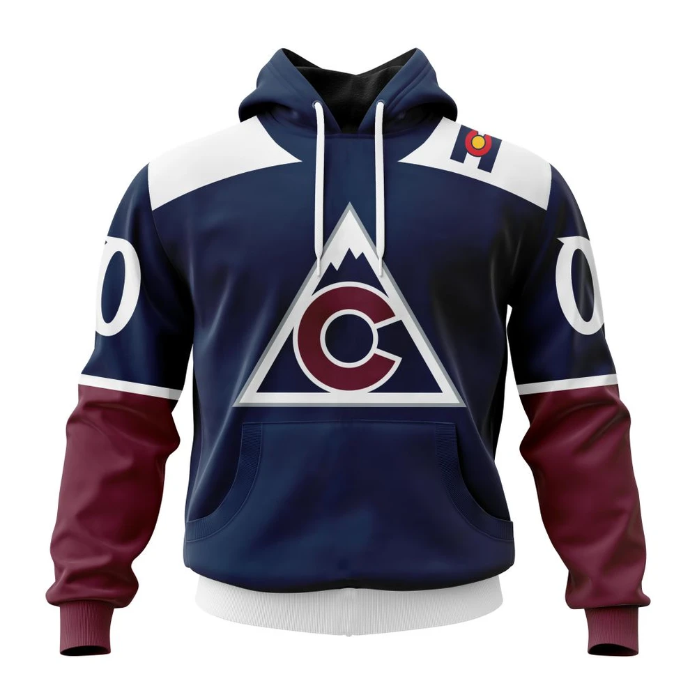 Hoodie NHL Colorado Avalanche Alternate Kits QTNHL080524A1465HD