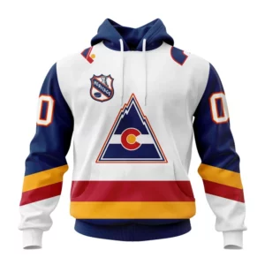 Hoodie NHL Colorado Avalanche Personalized Heritage Design St2401 QTNHL080524A673HD