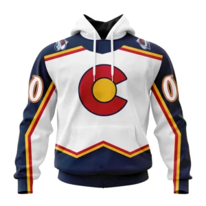 Hoodie NHL Colorado Avalanche Reverse Retro Kits QTNHL080524A143HD