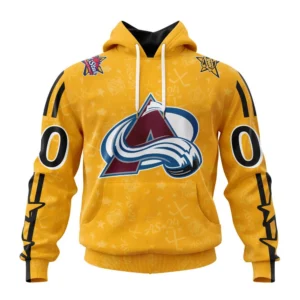 Hoodie NHL Colorado Avalanche Special All-Star Game Design St2401 QTNHL080524A815HD