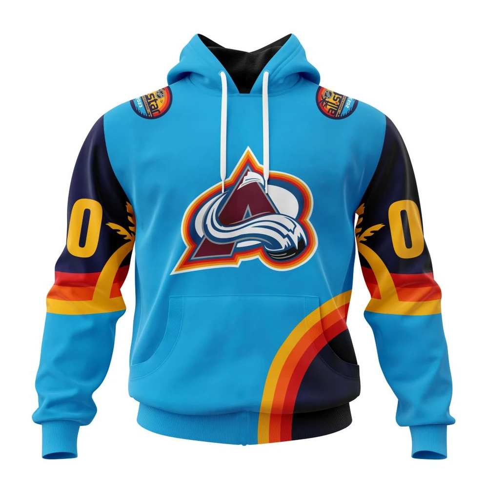 Hoodie NHL Colorado Avalanche Special All-Star Game Design With Atlantic Ocean QTNHL080524A2576HD