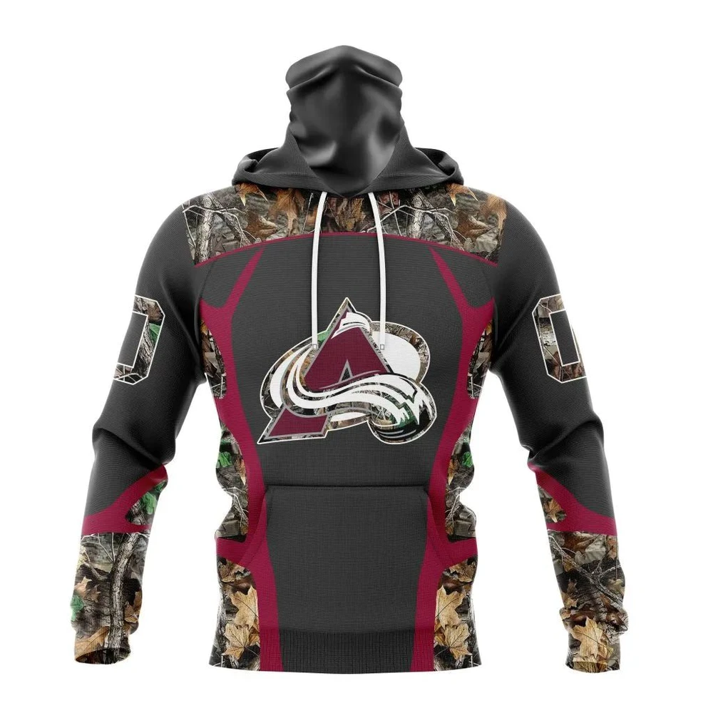 Hoodie NHL Colorado Avalanche Special Camo Hunting Design V2302 QTNHL080524A2220HD