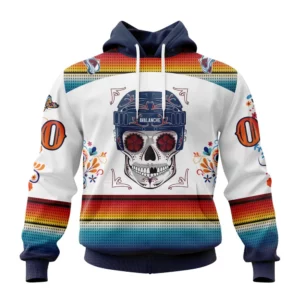Hoodie NHL Colorado Avalanche Special Design For Dia De Los Muertos St2301 QTNHL080524A1459HD