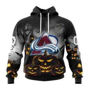 Hoodie NHL Colorado Avalanche Special Design For Halloween St2302 QTNHL080524A2007HD