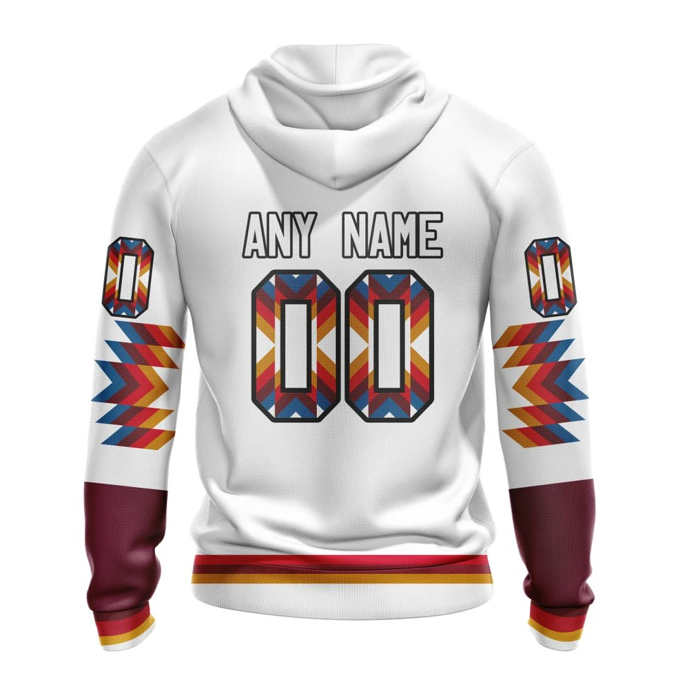 Hoodie NHL Colorado Avalanche Special Design With Native Pattern St2302 QTNHL080524A1591HD - Image 2