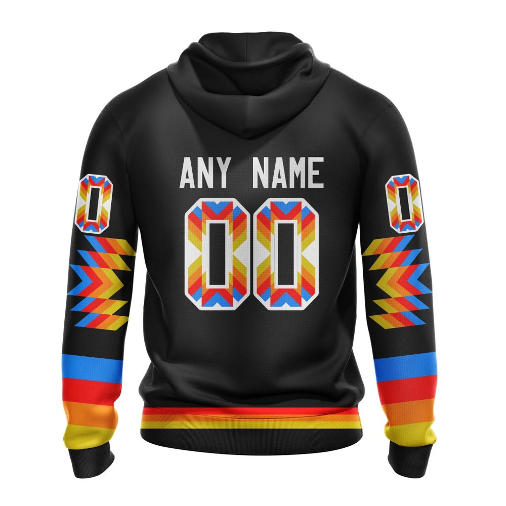 Hoodie NHL Colorado Avalanche Special Design With Native Pattern St2306 QTNHL080524A1038HD - Image 2