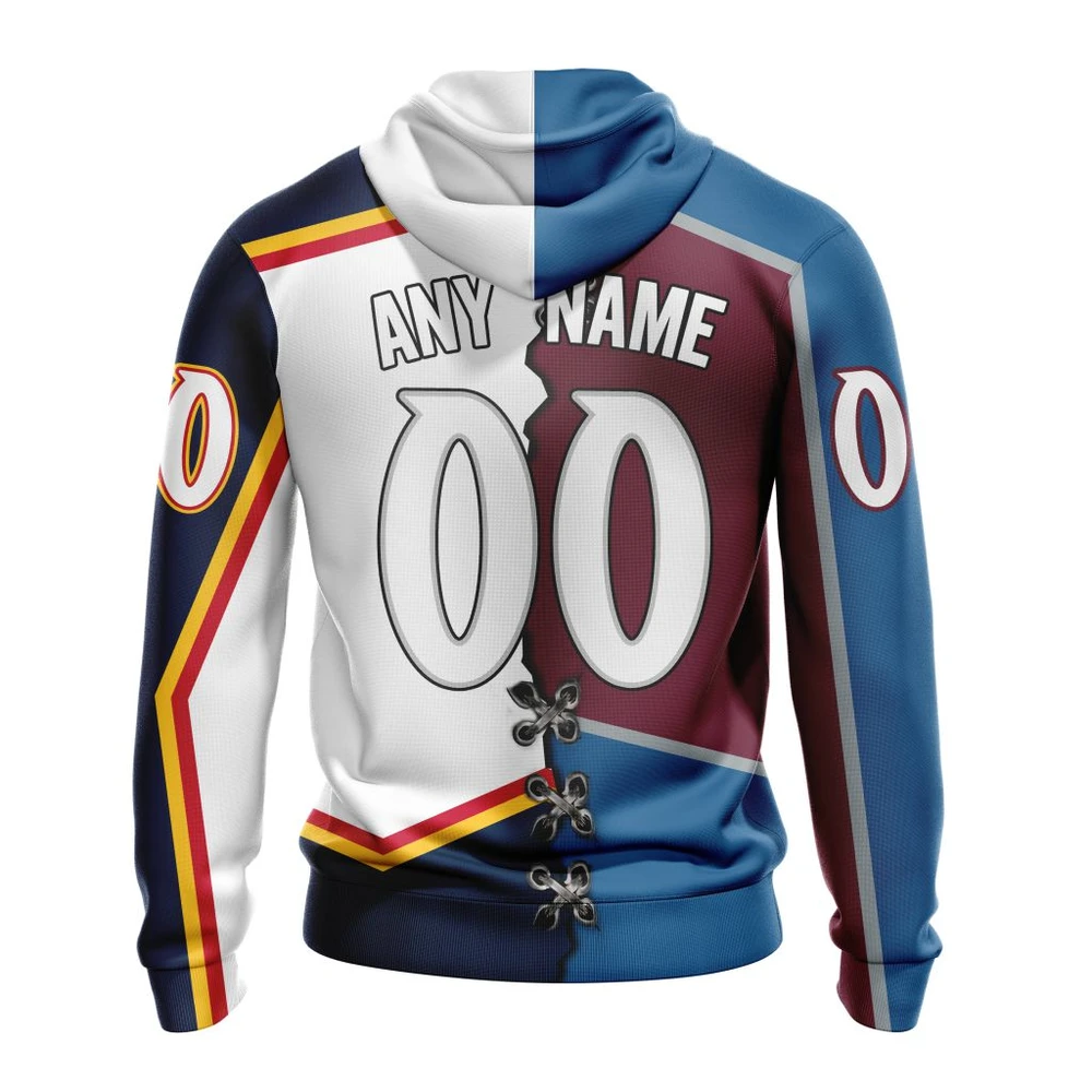 Hoodie NHL Colorado Avalanche Special Home Mix Reverse Retro Personalized Kits QTNHL080524A942HD - Image 2