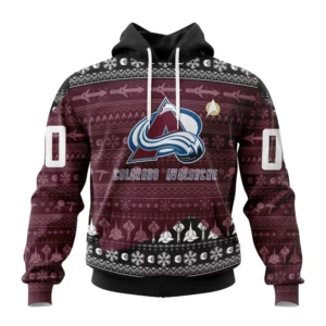 Hoodie NHL Colorado Avalanche Special Star Trek Design St2201 QTNHL080524A3024HD