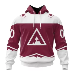 Hoodie NHL Colorado Avalanche Special Two-Tone Design St2401 QTNHL080524A468HD