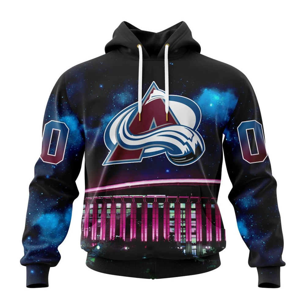 Hoodie NHL Colorado Avalanche Special With Ball Arena St2401 QTNHL080524A687HD