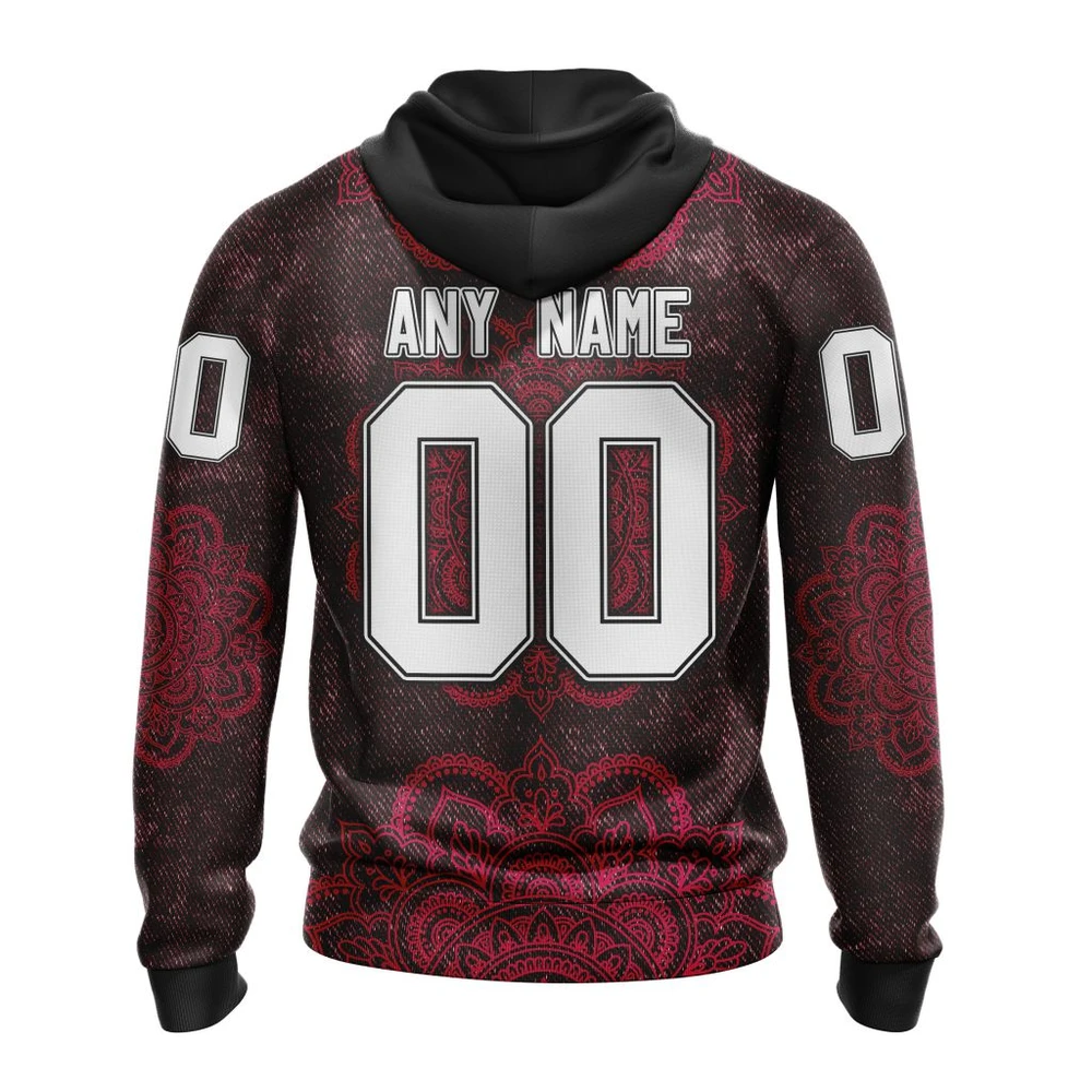 Hoodie NHL Colorado Avalanche, Specialized Mandala Style St2201 QTNHL080524A4061HD - Image 2