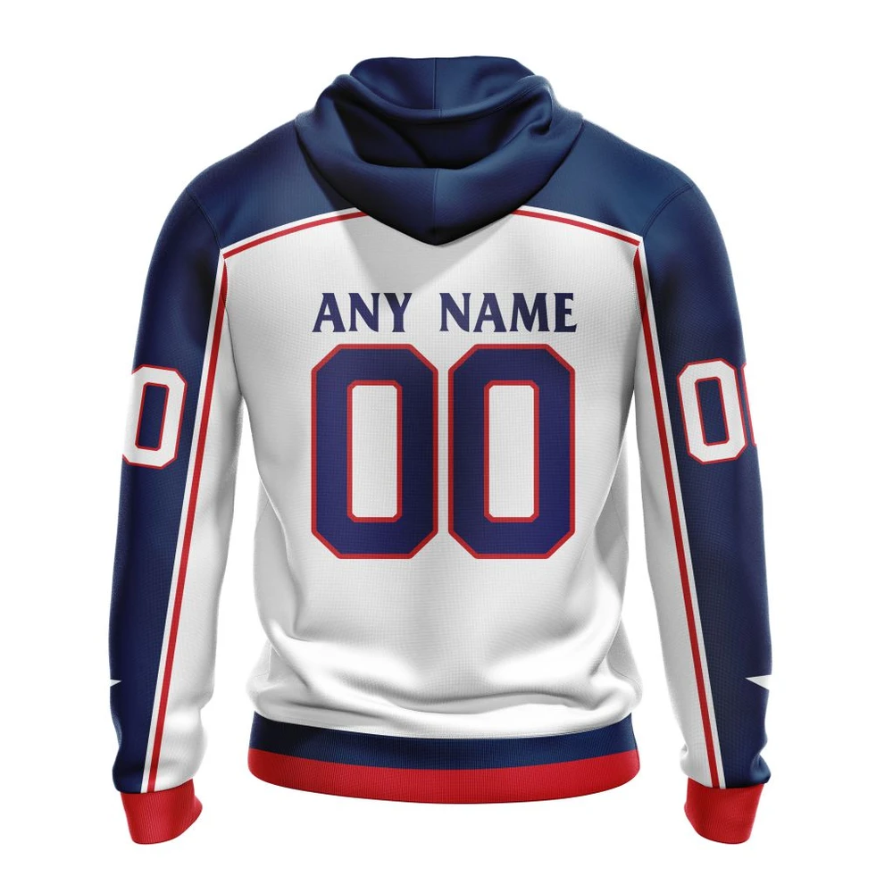 Hoodie NHL Columbus Blue Jackets Away Kits QTNHL080524A1528HD - Image 2