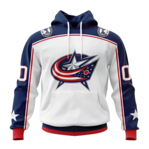 Hoodie NHL Columbus Blue Jackets Away Kits QTNHL080524A1528HD