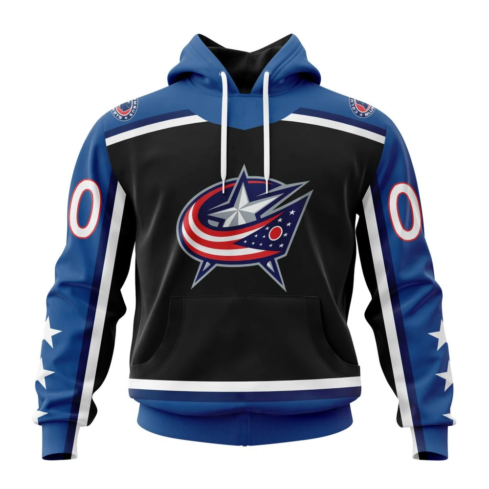 Hoodie NHL Columbus Blue Jackets Reverse Retro Kits QTNHL080524A3140HD