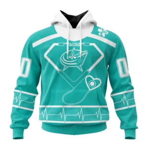 Hoodie NHL Columbus Blue Jackets Special Design Honoring Healthcare Heroes St2301 QTNHL080524A2309HD