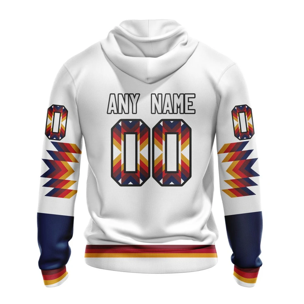 Hoodie NHL Columbus Blue Jackets Special Design With Native Pattern St2302 QTNHL080524A1589HD - Image 2