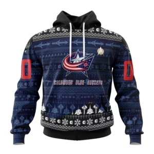 Hoodie NHL Columbus Blue Jackets Special Star Trek Design St2201 QTNHL080524A3022HD