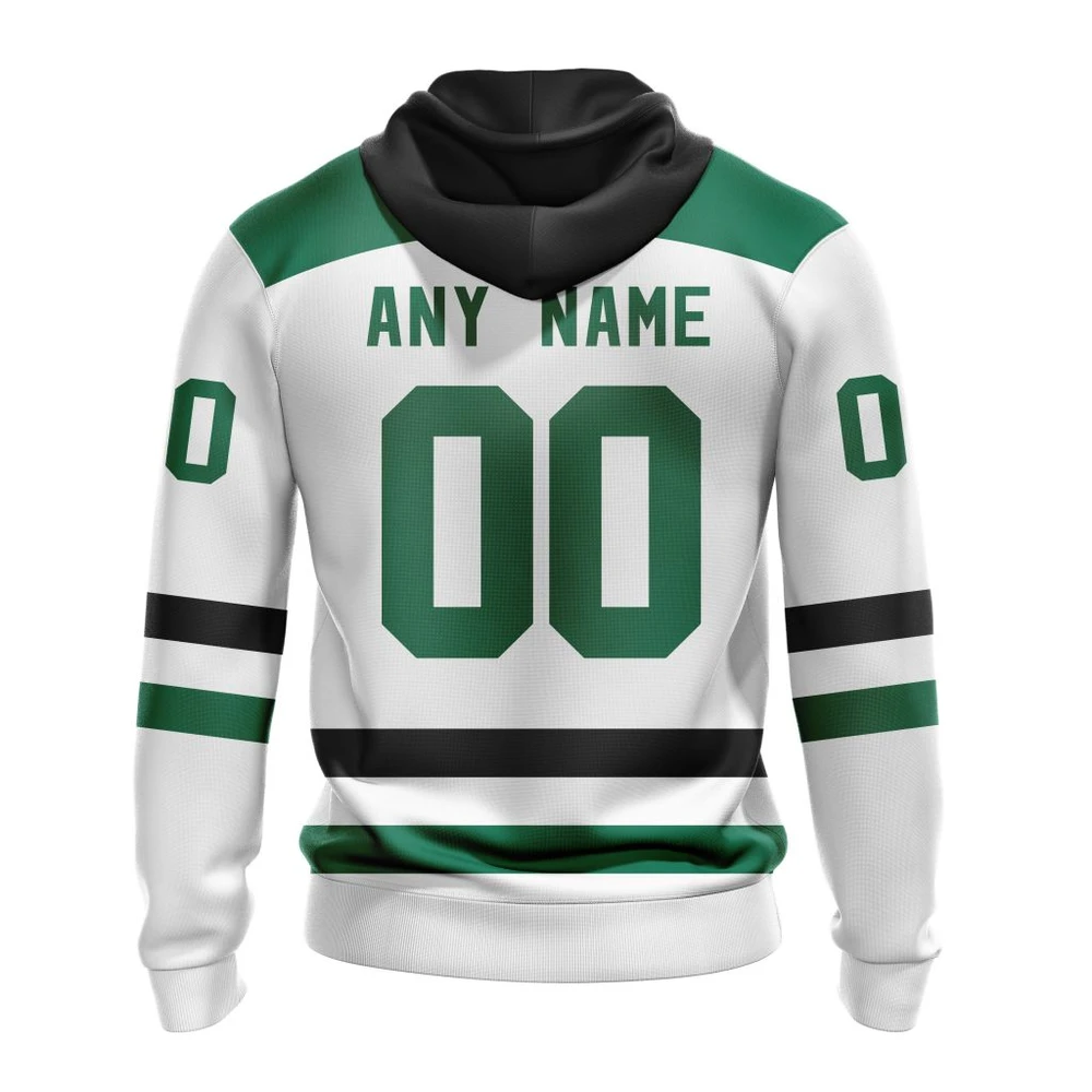 Hoodie NHL Dallas Stars Personalized Away Kits QTNHL080524A1556HD - Image 2