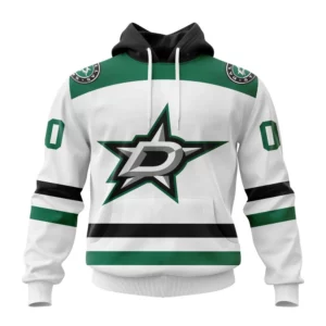 Hoodie NHL Dallas Stars Personalized Away Kits QTNHL080524A1556HD