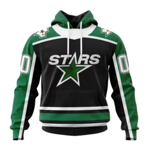 Hoodie NHL Dallas Stars Reverse Retro Kits QTNHL080524A354HD